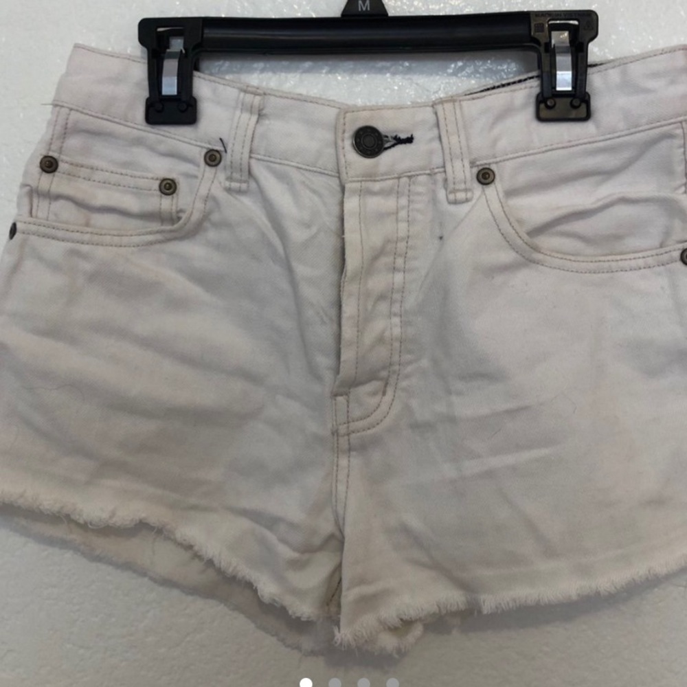 Free people shorts with button fly